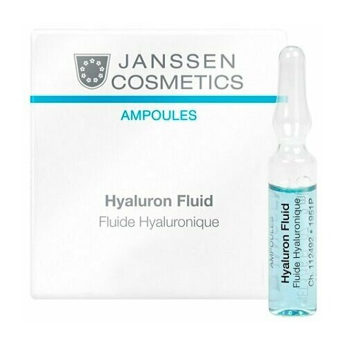 Janssen Ampoules Hyaluron Fluid - Ультраувлажняющая сыворотка с гиалуроновой кислотой, 3*2 мл