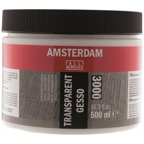 Грунт Gesso Armsterdam (3000) прозрачный 500мл Royal Talens 24183000