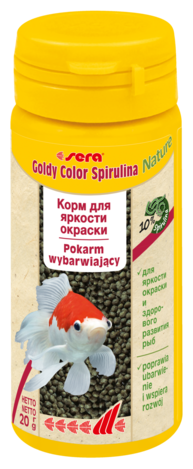 Корм для рыб Sera GOLDY Color Spirulina Nature 50мл