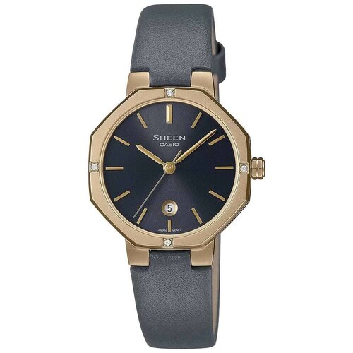 фото Японские наручные часы casio sheen she-4543gl-8auer