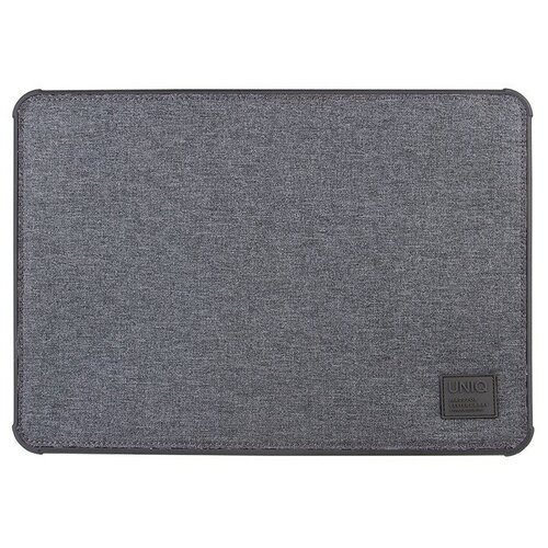 Uniq для Macbook Pro 14 (2021) /Pro 13 (до 2016) DFender Sleeve Kanvas Grey