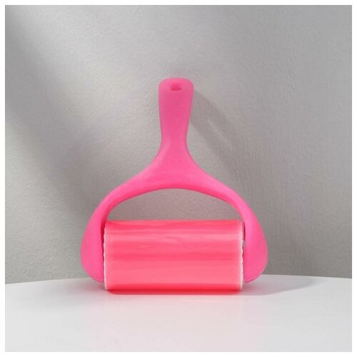 Ролик для чистки одежды силиконовый 181255 см цвет микс 399₽