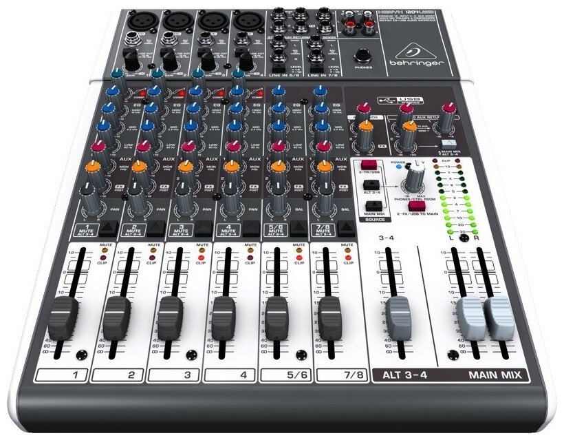 Behringer Xenyx 1204USB микшерный пульт с USB-интерфейсом — фото 1