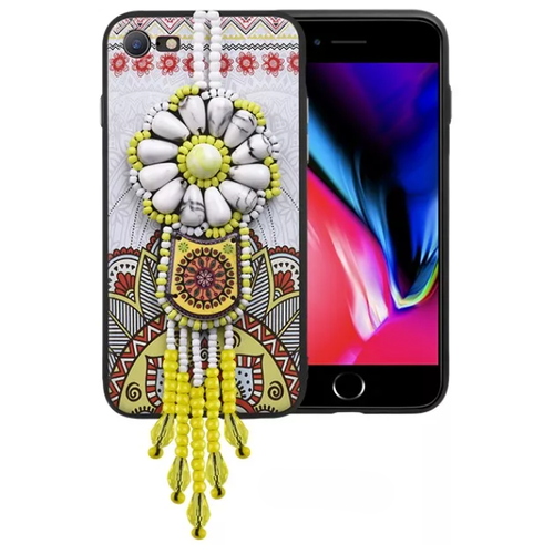 фото Чехол силиконовый iphone 7 plus/8 plus, hoco, chinese dream protective case, желтый