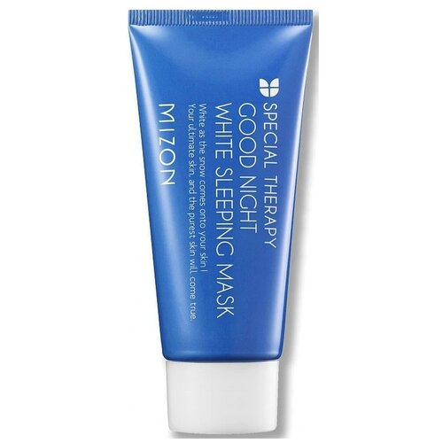 Mizon маска Good Night White Sleeping Mask, 50 г, 50 мл ночная осветляющая маска для лица mizon good night white sleeping mask 50 мл