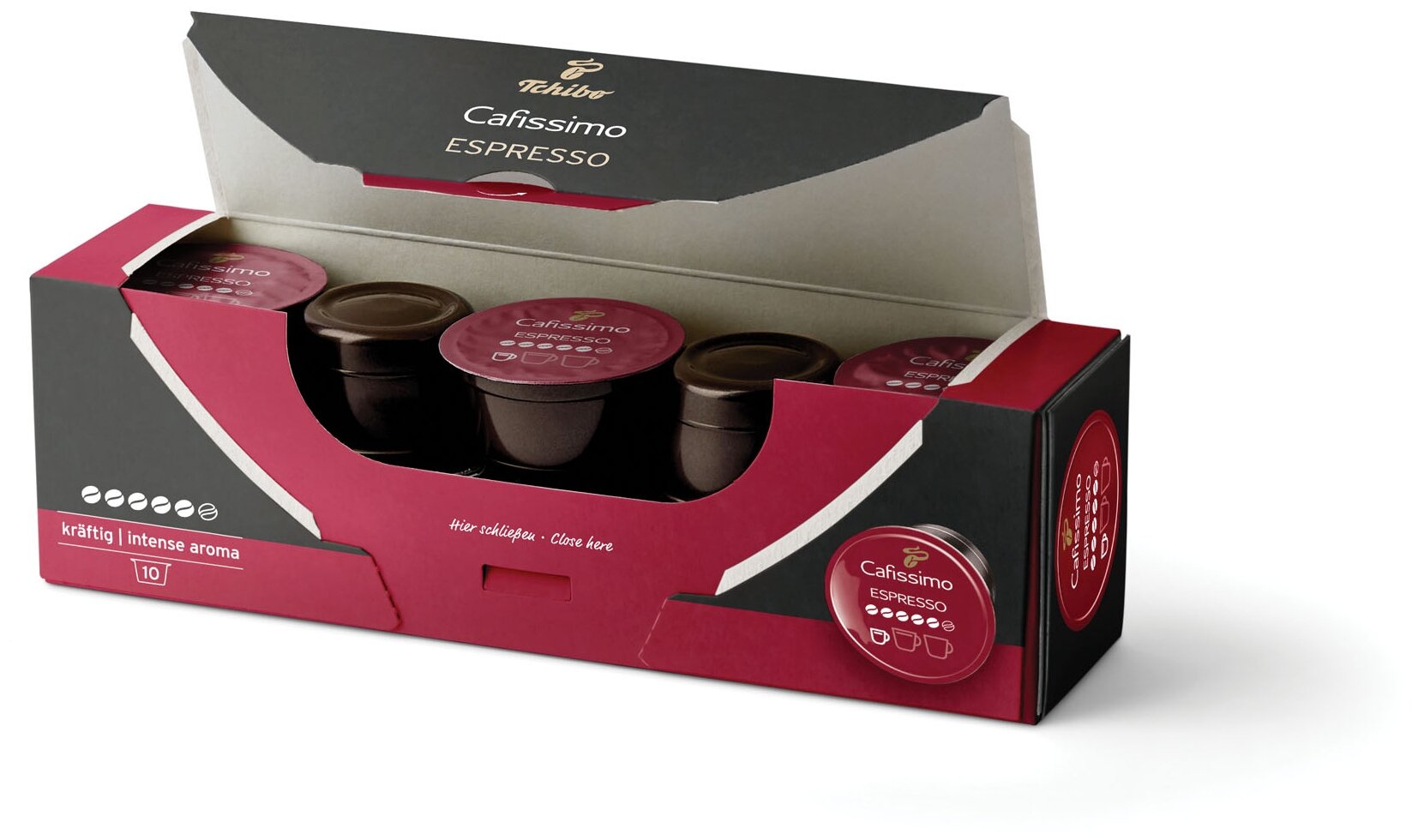 Кофе в капсулах Tchibo Cafissimo Espresso Intense Aroma, 10 кап. в уп. - фотография № 7