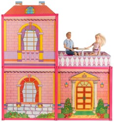 Лучшие розовые Кукольные домики для кукол до 30 см
