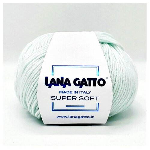 фото Пряжа lana gatto super soft 5281 (нежная мята) 10 шт.