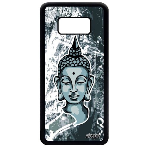 фото Чехол на телефон // samsung galaxy s8 // "будда" портрет тибет, utaupia, серый