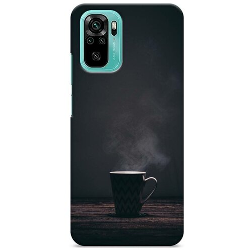 фото Пластиковый чехол "пар из кружки" на xiaomi redmi note 10 / сяоми редми нот 10 case place