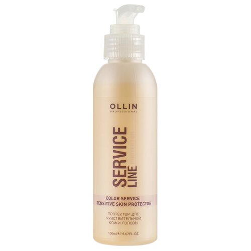 Купить OLLIN Professional Service Line протектор для чувствительной кожи головы Color Service Sensitive Skin Protector, 150 мл