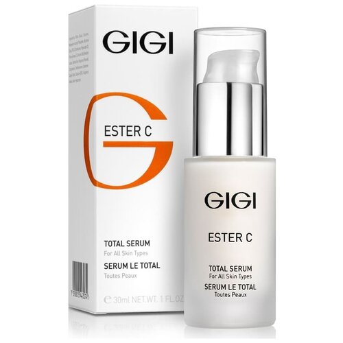 Gigi Ester C Total Serum Увлажняющая сыворотка для лица с эффектом осветления кожи, 30 мл