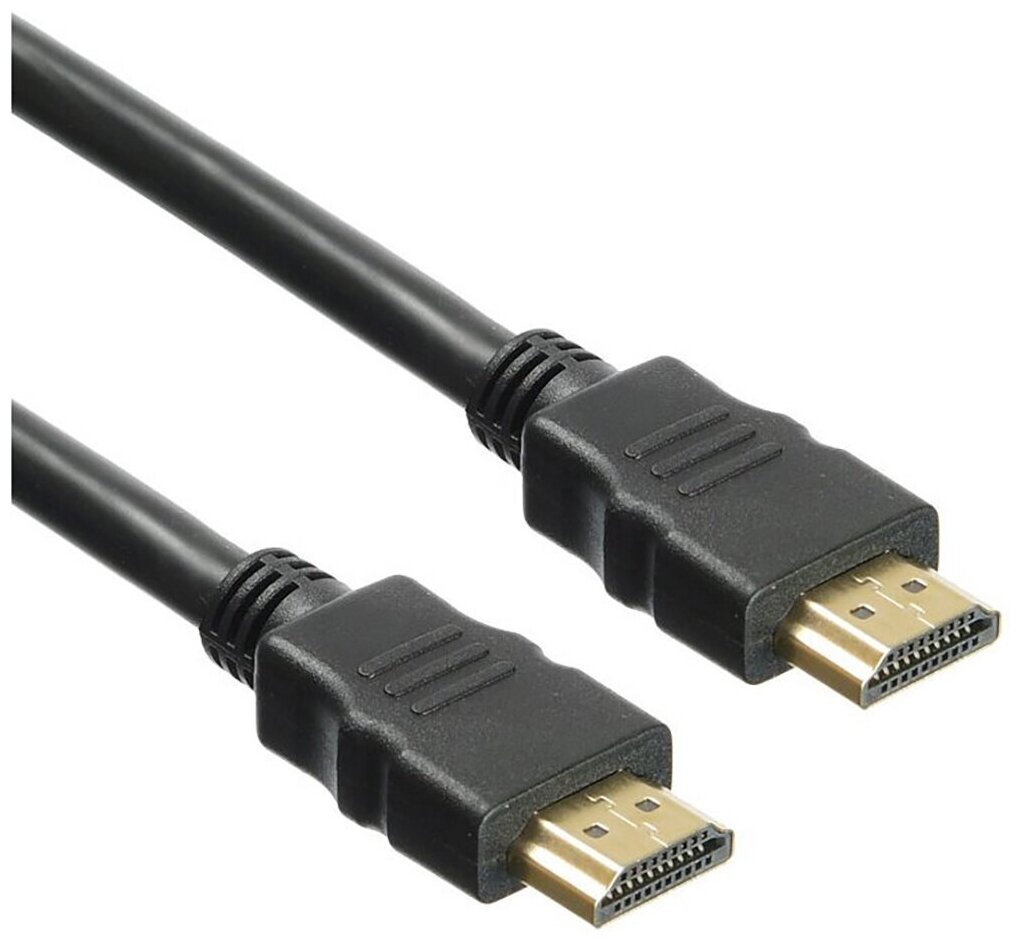 Кабель аудио-видео Buro HDMI (m)/HDMI (m) 2м. феррит. кольца Позолоченные контакты черный (BHP-HDMI-2.1-2G)