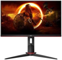 23.8" Монитор AOC 24G2U/BK, 1920x1080, 144 Гц, IPS, черный