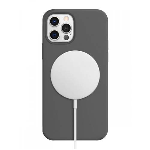 Чехол для iPhone 13 Pro Viva Madrid Ferro Magnet Dark gray