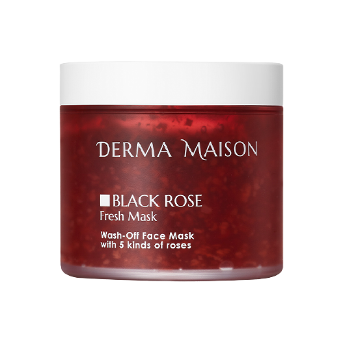 Тонизирующая маска с экстрактом розы и комплексом ферментов MEDI-PEEL Derma Maison Black Rose