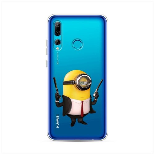 фото Силиконовый чехол "миньон 007" на huawei p smart plus 2019 / хуавей п смарт 2019 case place