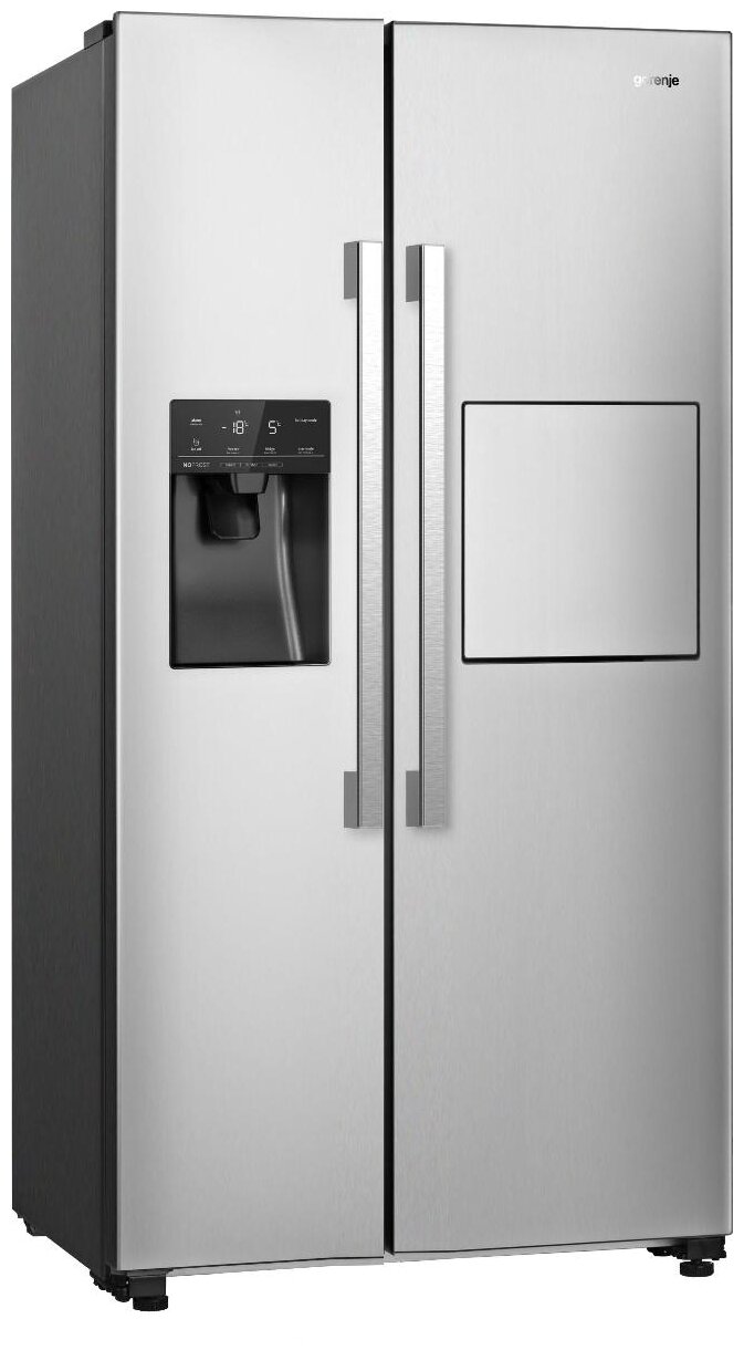 Холодильник Gorenje , двухкамерный, нержавеющая сталь - фото №2