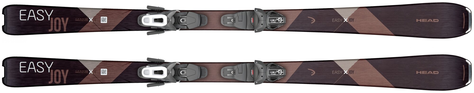 Горные лыжи Head Easy Joy SLR Joy Pro Black/White + SLR 7.5 Black/White (19/20) (153)