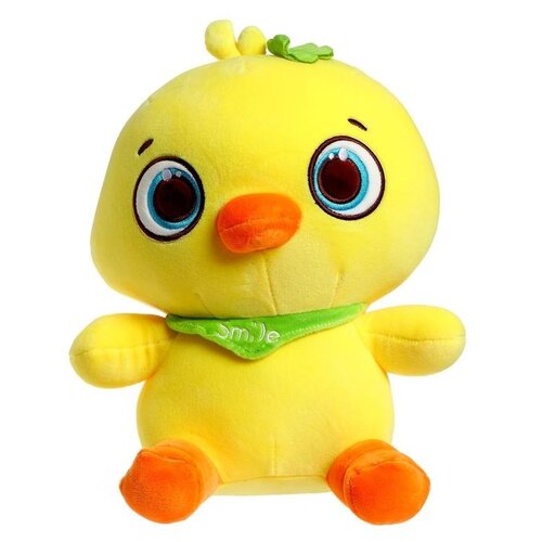 Мягкая игрушка Сима-ленд Утёнок, 30 см, желтый