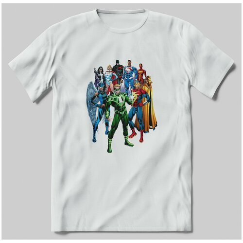 фото Футболка с принтом dc вселенная - 135 brut-shop