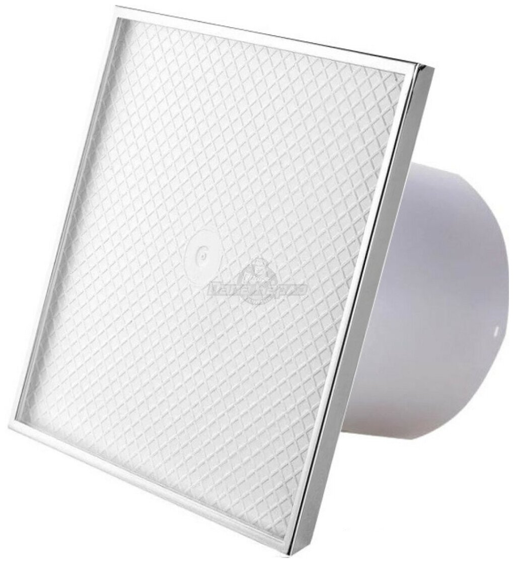 фото Панель декоративная AWENTA PI100, для вентилятора KW, хром