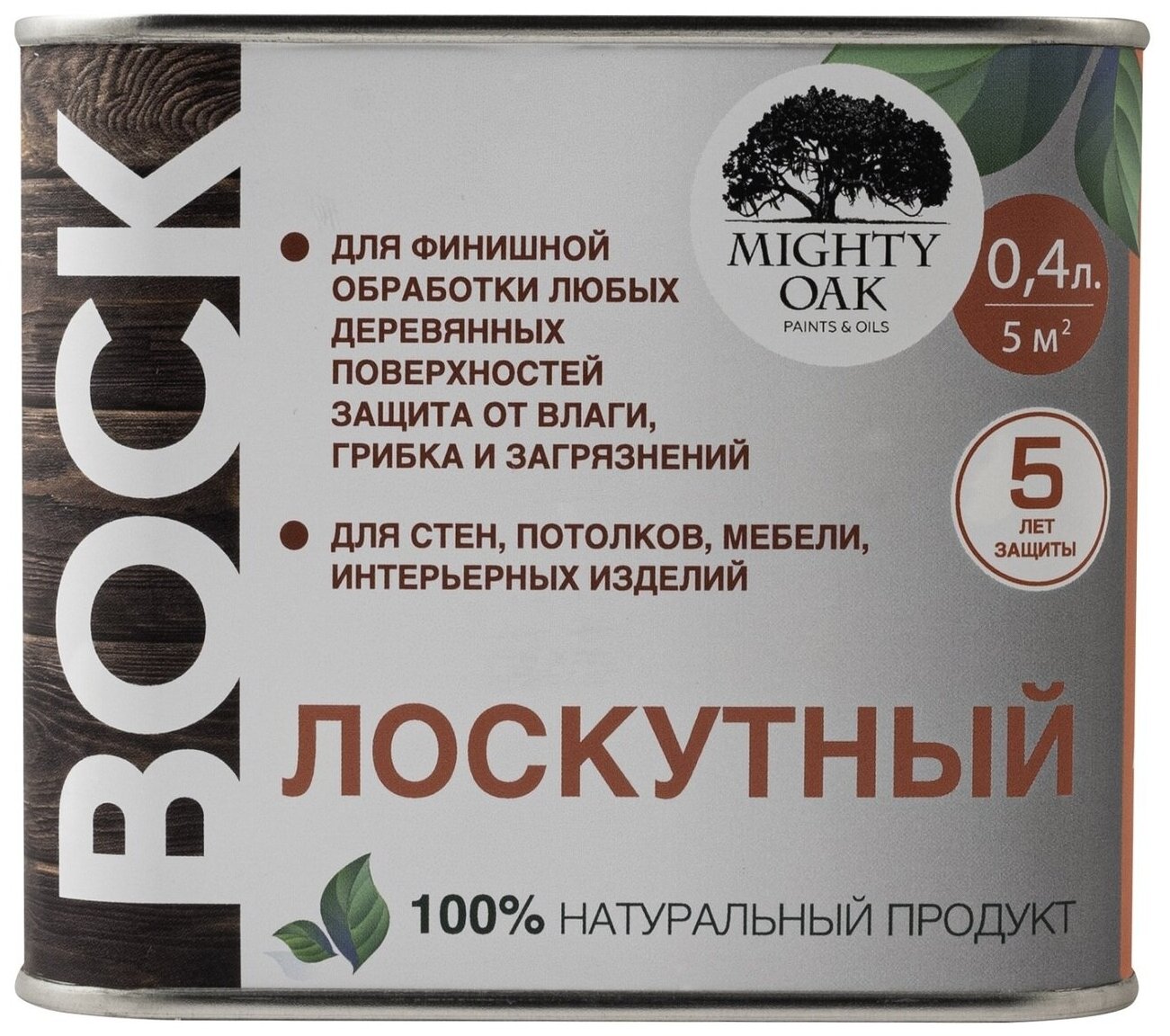 Заполнитель для дерева Mighty Oak MO 101 0.4 л Прозрачно-медовый