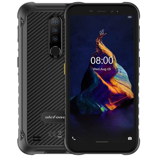 Смартфон Ulefone Armor X8 4/64 ГБ, 2 SIM, черный