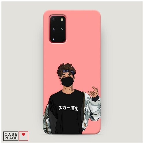 фото Чехол пластиковый samsung galaxy s20 plus в маске 2 case place