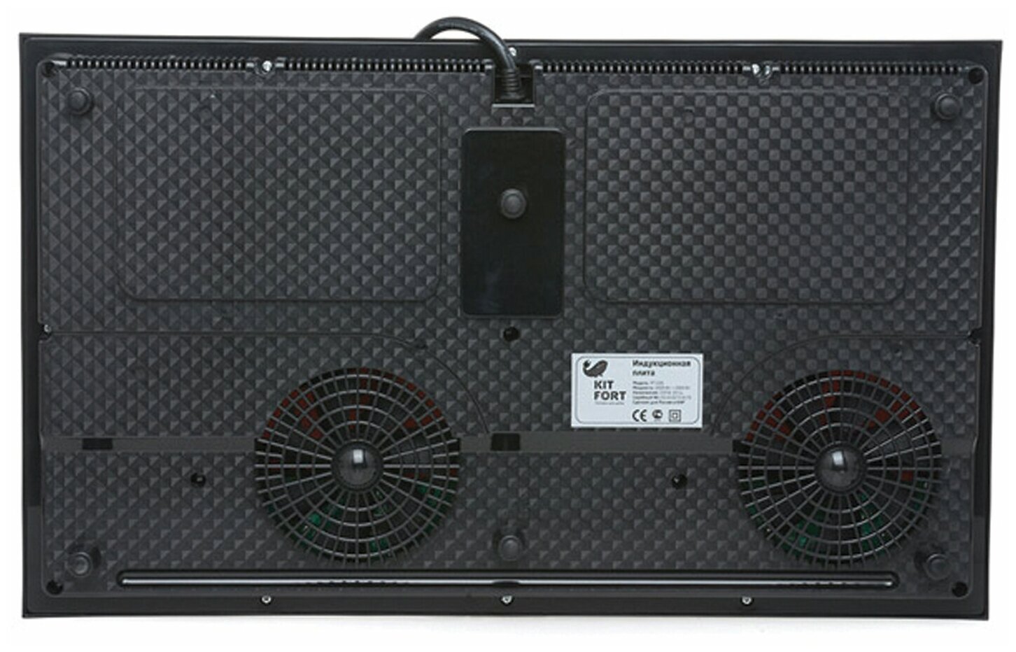 Плитка электрическая индукционная KITFORT KT-105, 4000 Вт, 2 конфорки, 20 режимов, 7 программ, сенсорное управление - фотография № 8