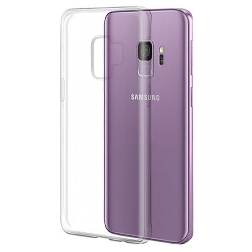 фото Накладка ibox crystal для samsung galaxy s9 g960 силиконовая прозрачная red line