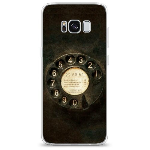 фото Силиконовый чехол "старинный телефон" на samsung galaxy s8 / самсунг галакси с8 case place