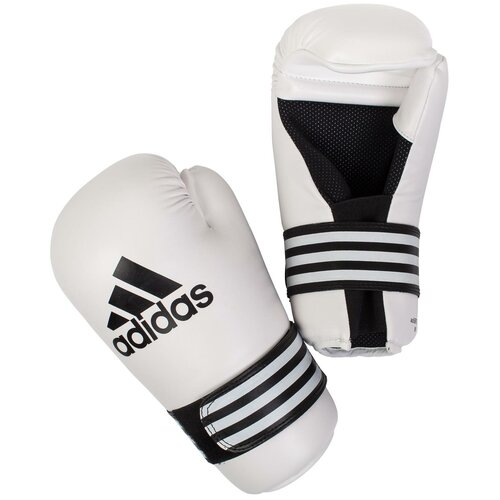 Перчатки полуконтакт Semi Contact Gloves белые (размер XS)