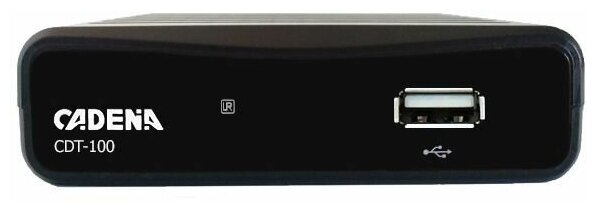 Ресивер DVB-T2 CADENA CDT-100 (TC), черный