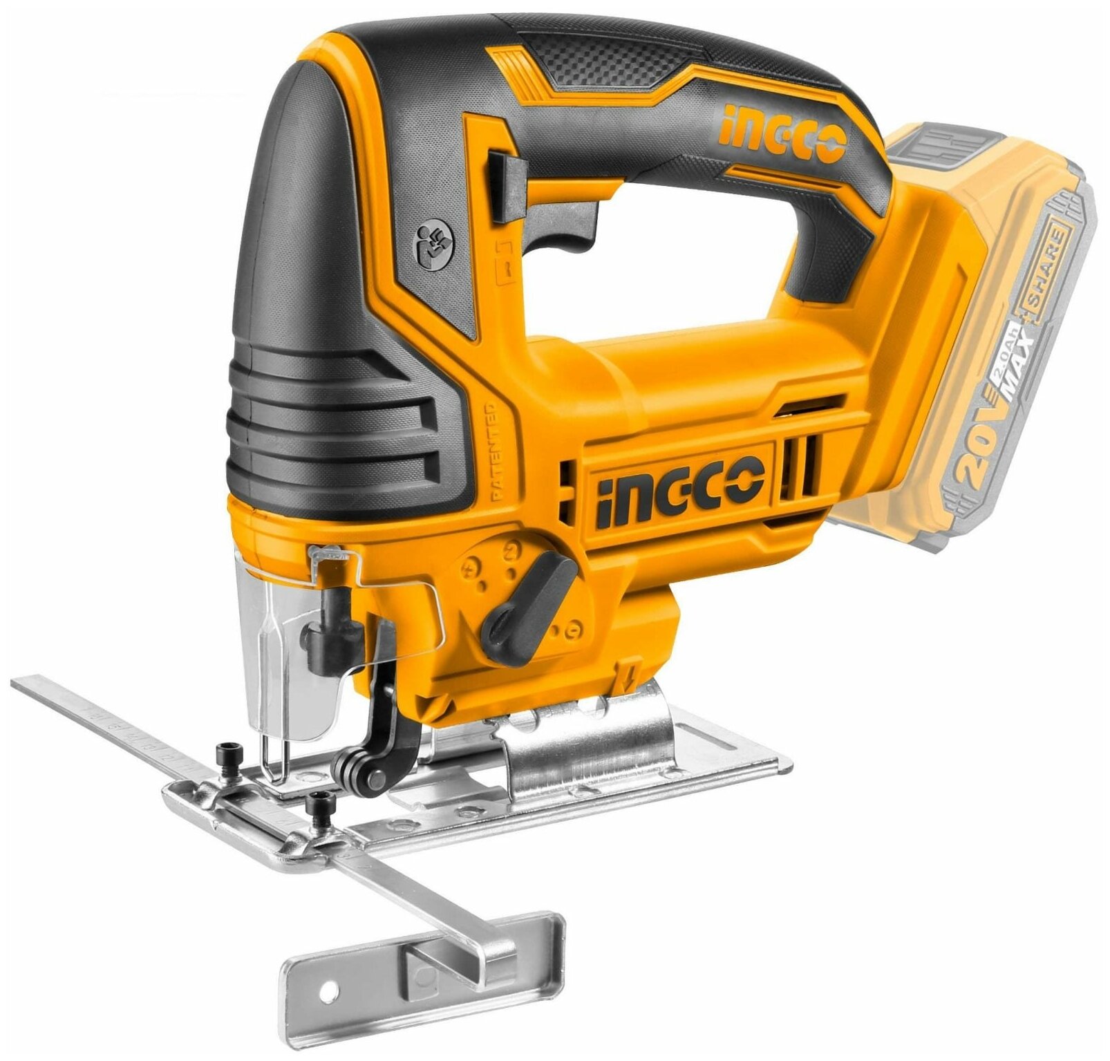 Аккумуляторный лобзик Li-Ion 20В,Ingco CJSLI8501 INGCO_Powertools - фото №1