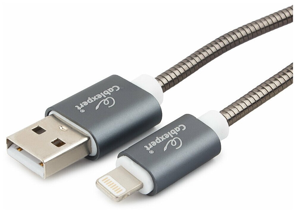 USB Lightning кабель Cablexpert CC-G-APUSB02Gy-0.5M