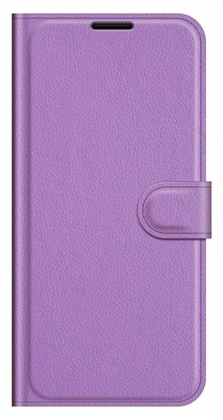 Brodef Wallet Чехол книжка кошелек для Realme C21Y фиолетовый