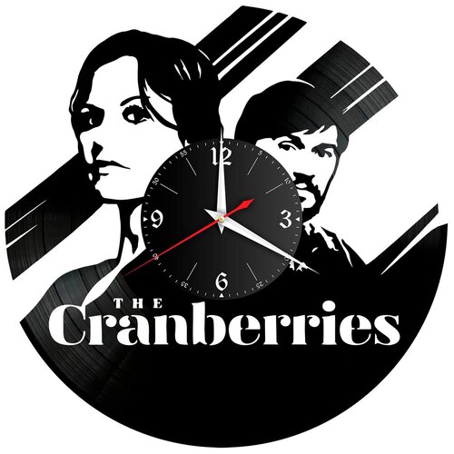 фото Redlaser часы настенные "группа the cranberries" из винила, №1