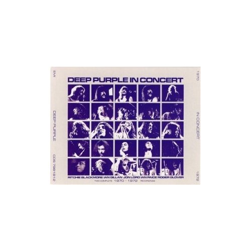 фото Компакт-диски, parlophone, deep purple - in concert 1970-1972 (cd)