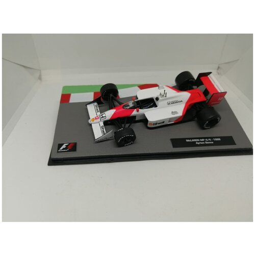 конструктор lego коллекционные наборы 10330 конструктор mclaren f1 mp4 4 и айртон сенна Масштабная модель McLaren MP4/4 - 1988 - Ayrton Senna 1:43