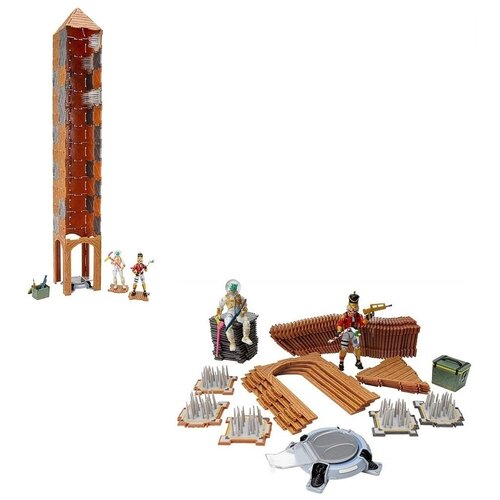 Игровой набор Fortnite Башня, 2 фигурки, с аксессуарами (FNT0108)