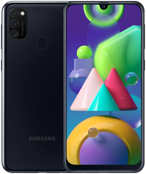 Смартфон Samsung Galaxy M21 4/64 ГБ, Dual nano SIM, черный