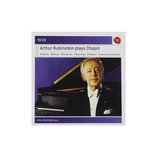 Компакт-Диски, RCA Red Seal, ARTHUR RUBENSTEIN - RUBINSTEIN PLAYS CHOPIN - SONY CLASSICAL (10CD) компакт диски rca red seal arthur rubenstein rubinstein plays brahms 9cd