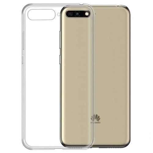 фото J-case thin гибкий силиконовый чехол для huawei y6 (2018)