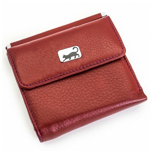 фото Женский кожаный кошелек sergio valentini св 1000-1023 бордовый