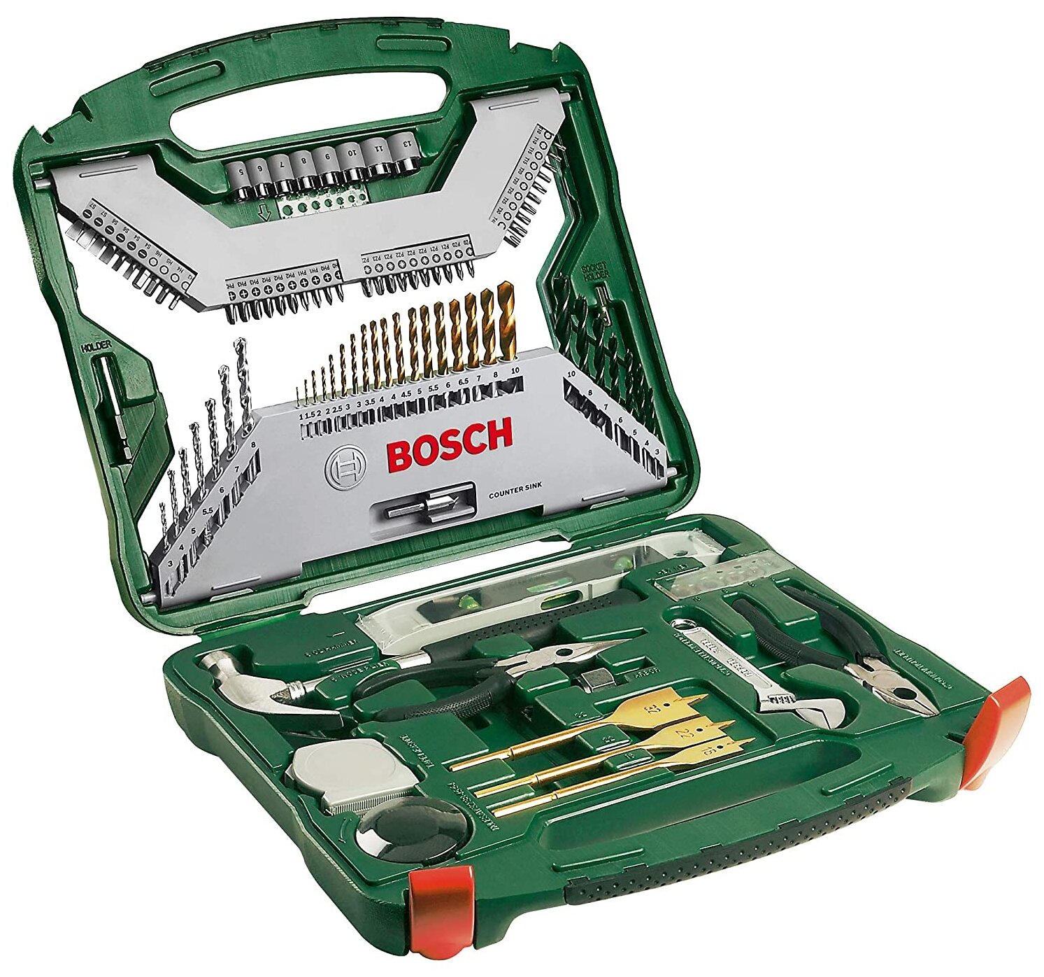 Набор инструментов BOSCH X-Line Titanium 103 (2.607.019.331) 103 предм.