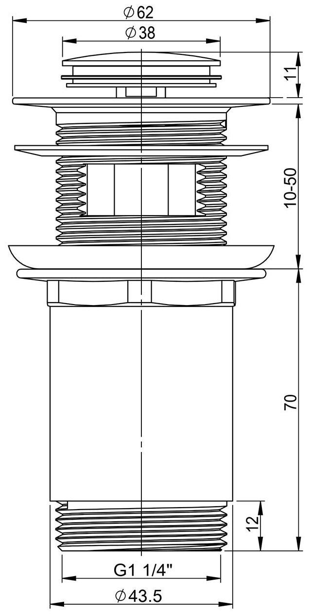 Врезная раковина в ванную Lavinia Boho Bathroom Sink 21520896 в комплекте 2 в 1: умывальник белый, донный клапан в цвете матовый белый - фотография № 10