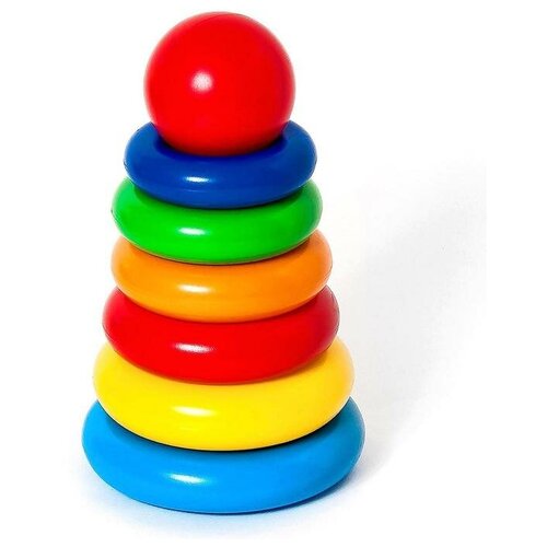фото Пирамидка «шар», 8 элементов orion toys