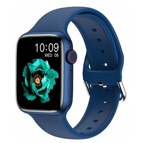 Умные Смарт Часы 7 cерии Smart Watch 7 (синий) Y внимание!!! Кабель для айфона в подарок!!!
