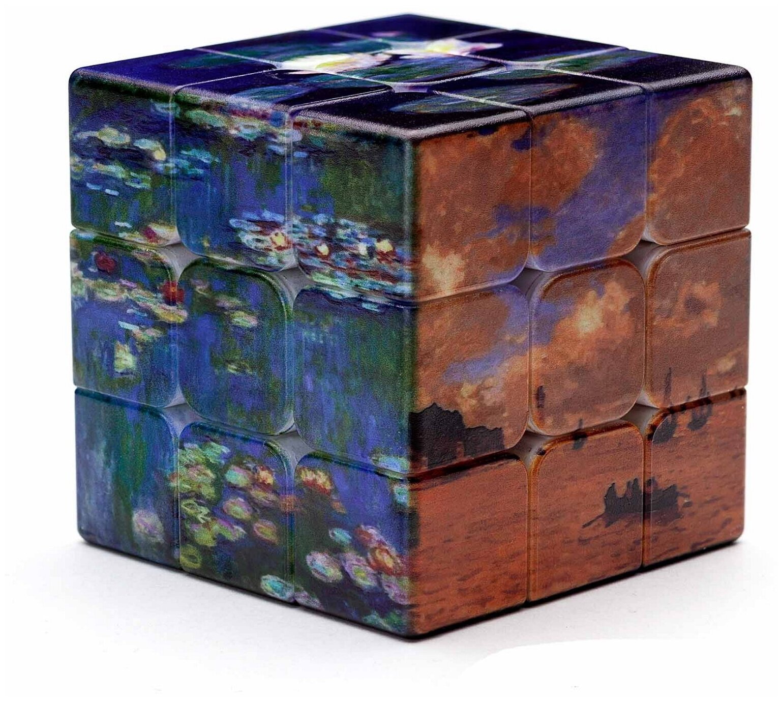 Кубик Рубика с картинами SPEEDCUBES 3x3 Моне (Кувшинки)
